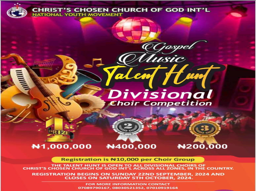 Chosen Got Talent Choir Competition